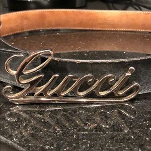 Gucci belt!